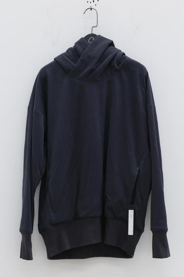Devoa pure cotton hooded pullover sweatshirt 23 spring and summer Japan DVA-FJF-AGHL-LANHUI blue-gray